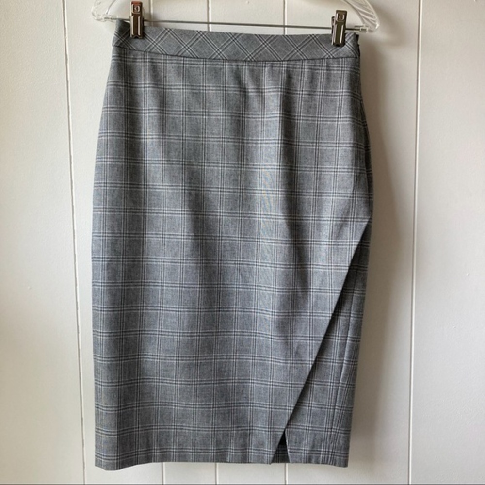 Banana Republic Plaid Pencil Skirt Size 0